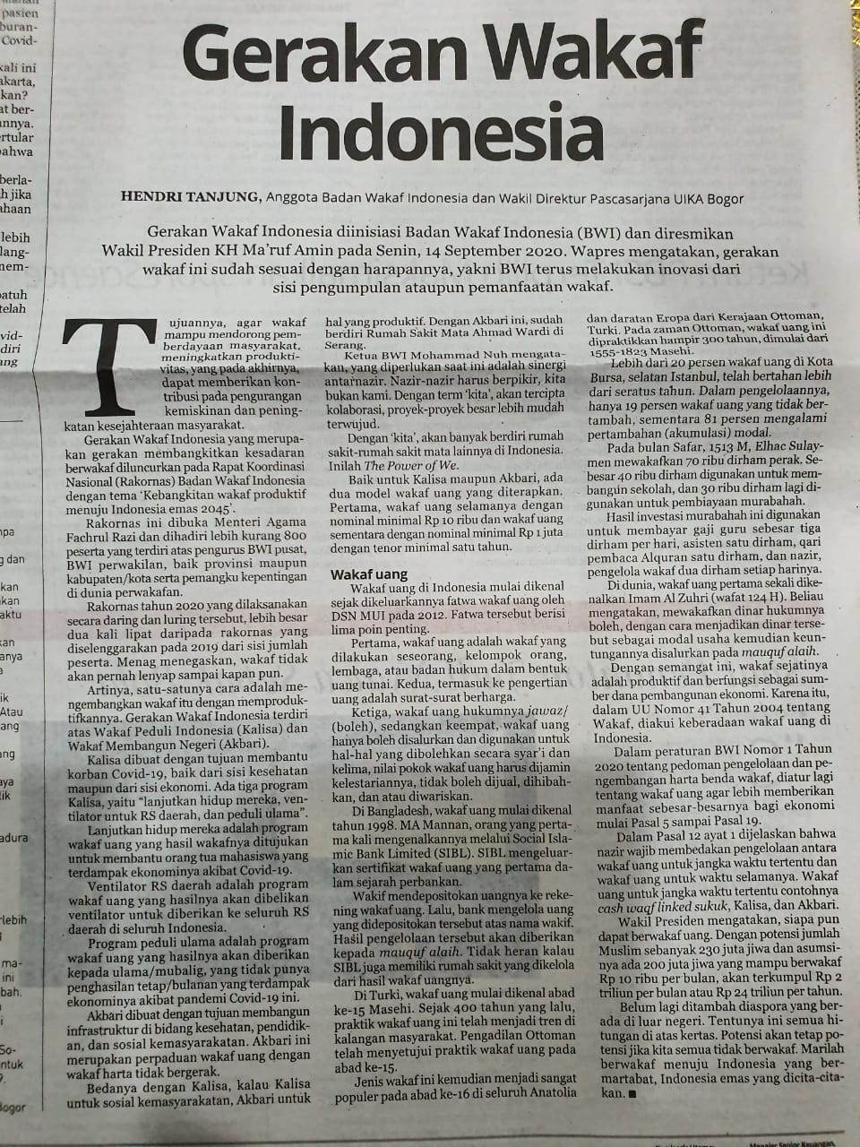Gerakan Wakaf Indonesia