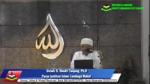 Peran Institusi Islam: Lembaga Wakaf – Ustadz H. Hendri Tanjung, Ph.D