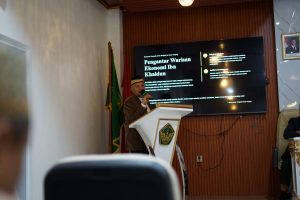 WORKSHOP CAPITA SELECTA IBN KHALDUN