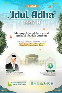 Sampaikan Khutbah Idul Adha 1447 H, Dr. Hendri Tanjung Soroti Pentingnya Memupuk Kesalehan Sosial