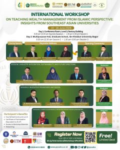 Assoc. Prof. H. Hendri Tanjung, Ph.D. Sampaikan Keynote Address dalam International Workshop Pengajaran Manajemen Keuangan Syariah