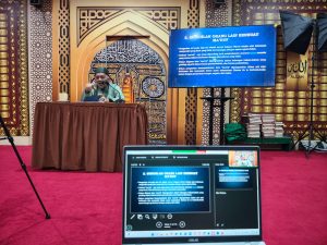 Buya Hendri Tanjung, Ph.D Jadi Pemateri Sekolah Pranikah, Kupas Akhlak Mulia “Memaafkan” di Masjid Al I’tisham